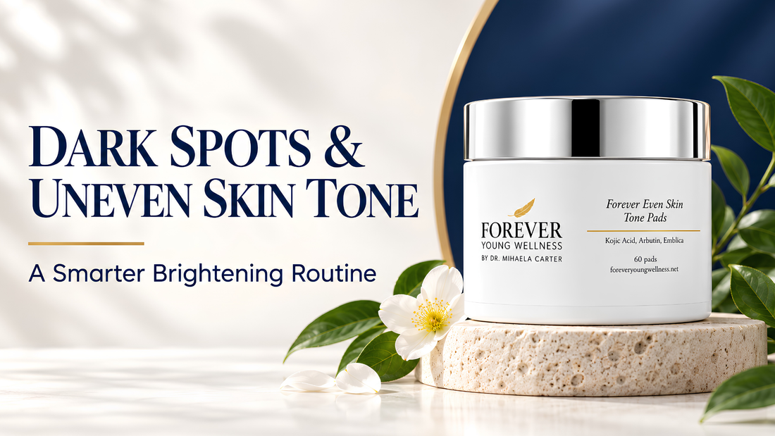 Forever Even Skin Tone Pads for improving the appearance of dark spots, dullness and uneven-looking skin.