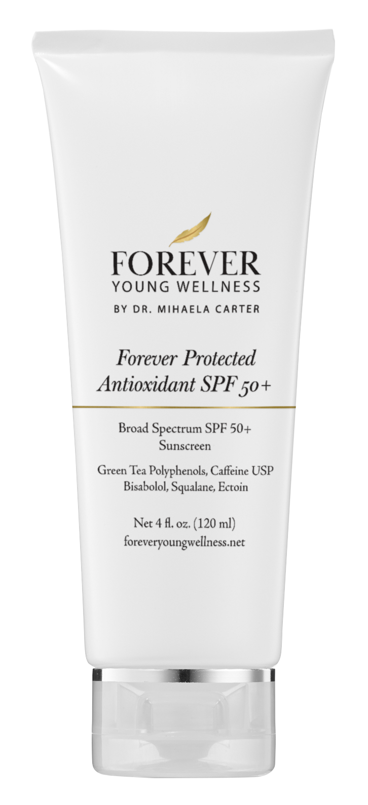 Forever Protected Antioxidant SPF 50+ | Broad Spectrum Sunscreen | Hydrating + Anti-Aging Protection